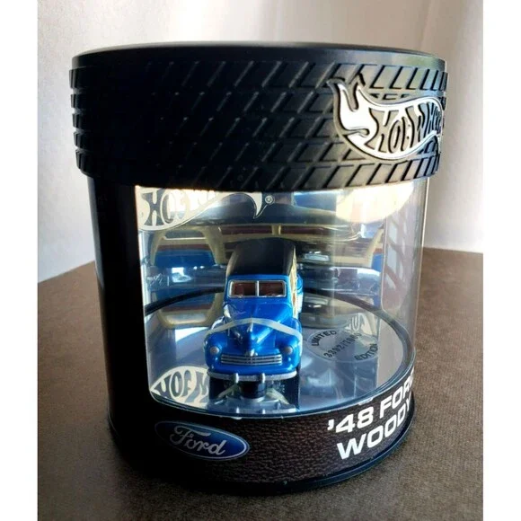 2005 SHOWCASE HOT WHEELS: WAGON WHEELS SERIES #2/4 '48 FORD WOODY Metallic Blue - Picture 7 of 16